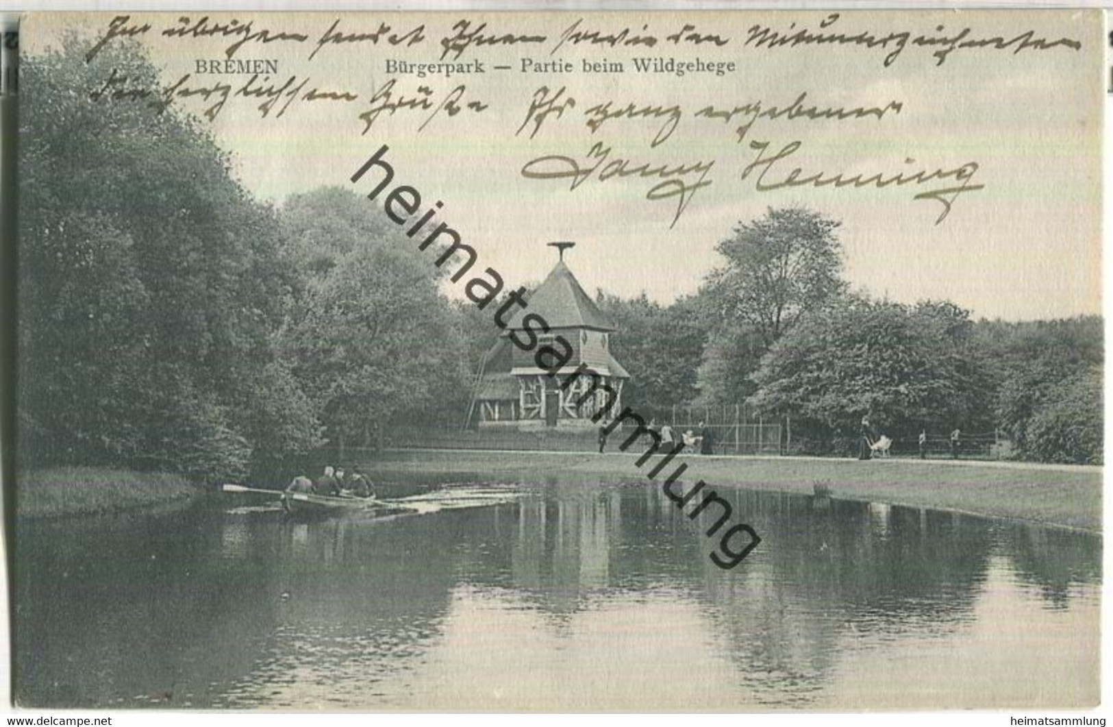 Bremen - Wildgehege - Verlag G. A. Dörrbecker Bremen - Bremen