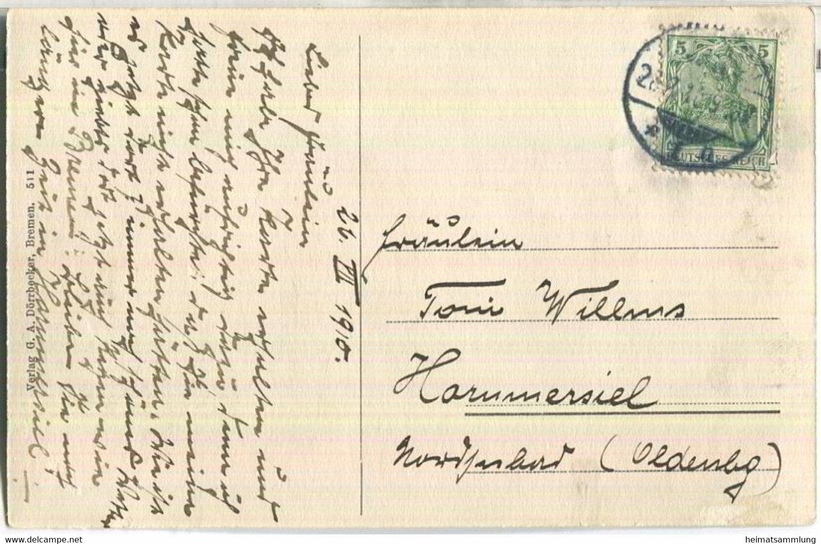 Bremen - Wildgehege - Verlag G. A. Dörrbecker Bremen - Bremen