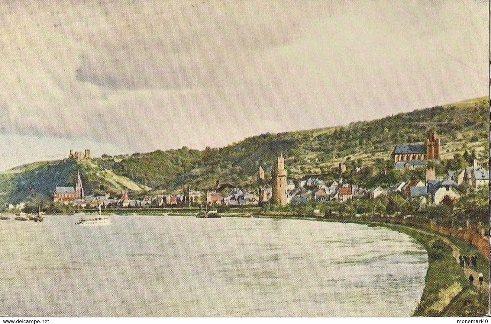 ALLEMAGNE - OBERWESEL AU BORD DU RHIN. - Oberwesel