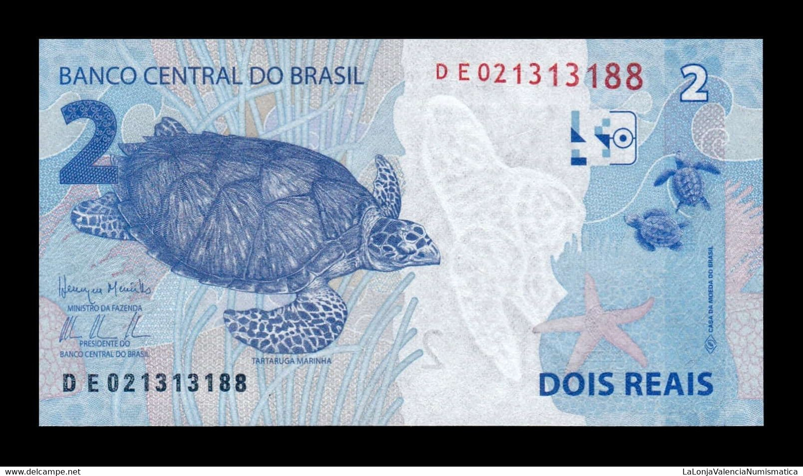 Brasil Brazil 2 Reais 2010 Pick 252c SC UNC - Brésil