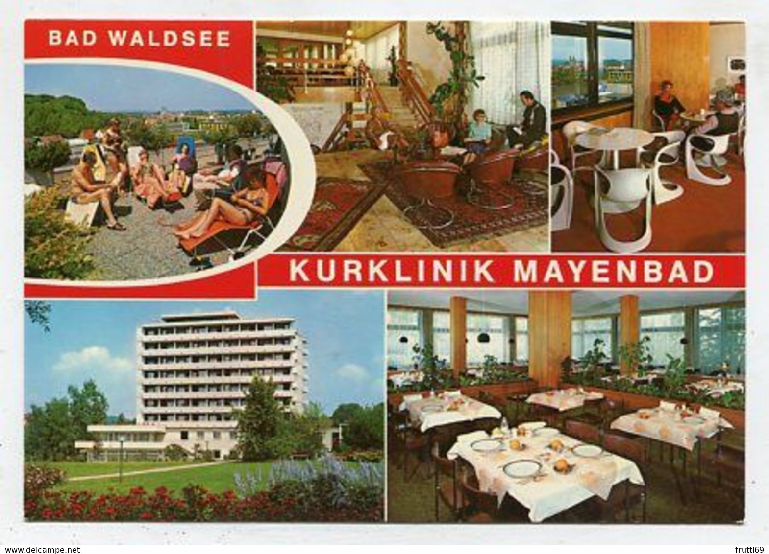 AK 053311 GERMANY - Bad Waldsee - Kurklinik Mayenbad - Bad Waldsee