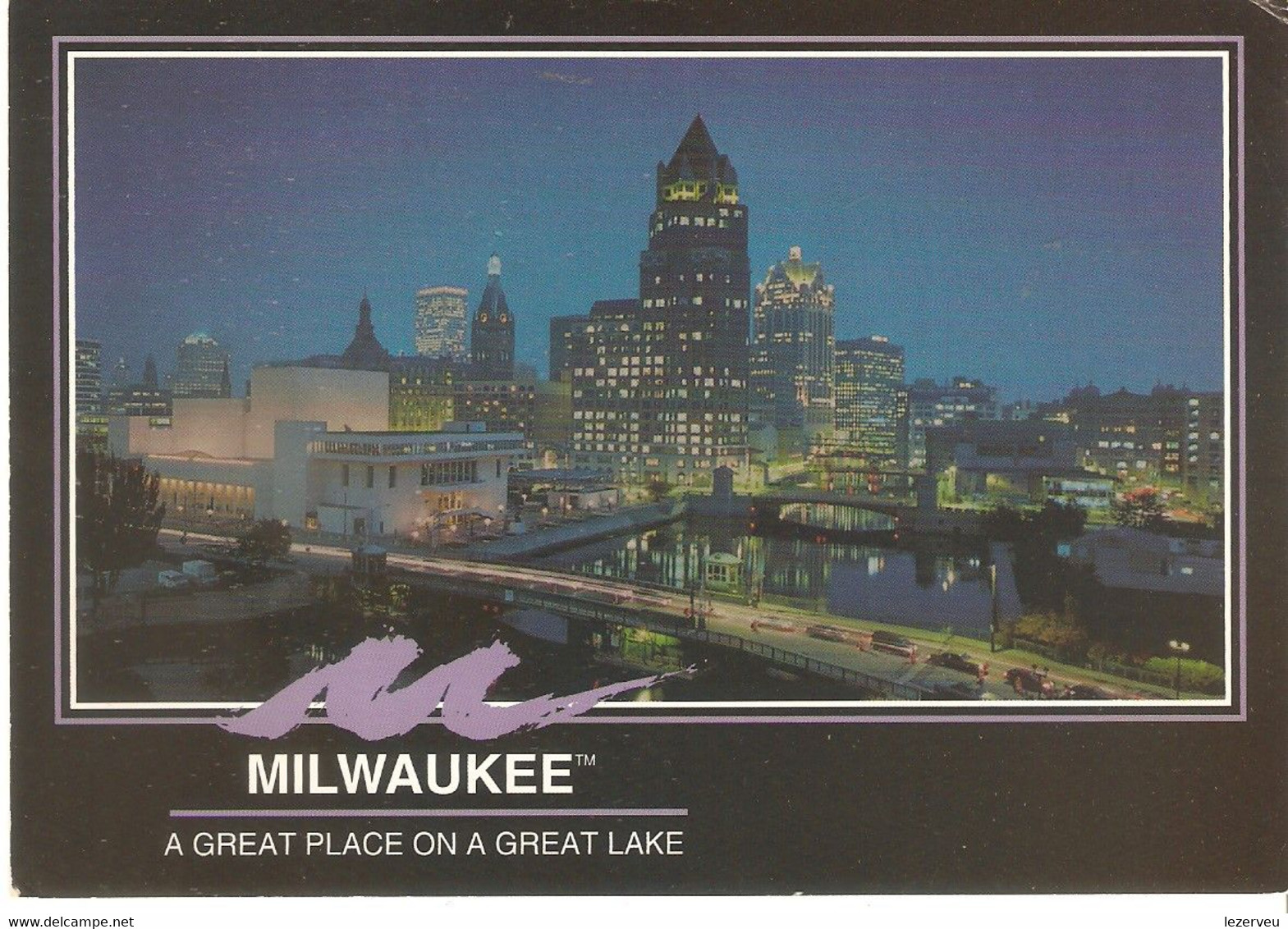 CPM USA ETATS UNIS MILWAUKEE WISCONSIN  A GREAT PLACE ON A GREAT LAKE - Milwaukee