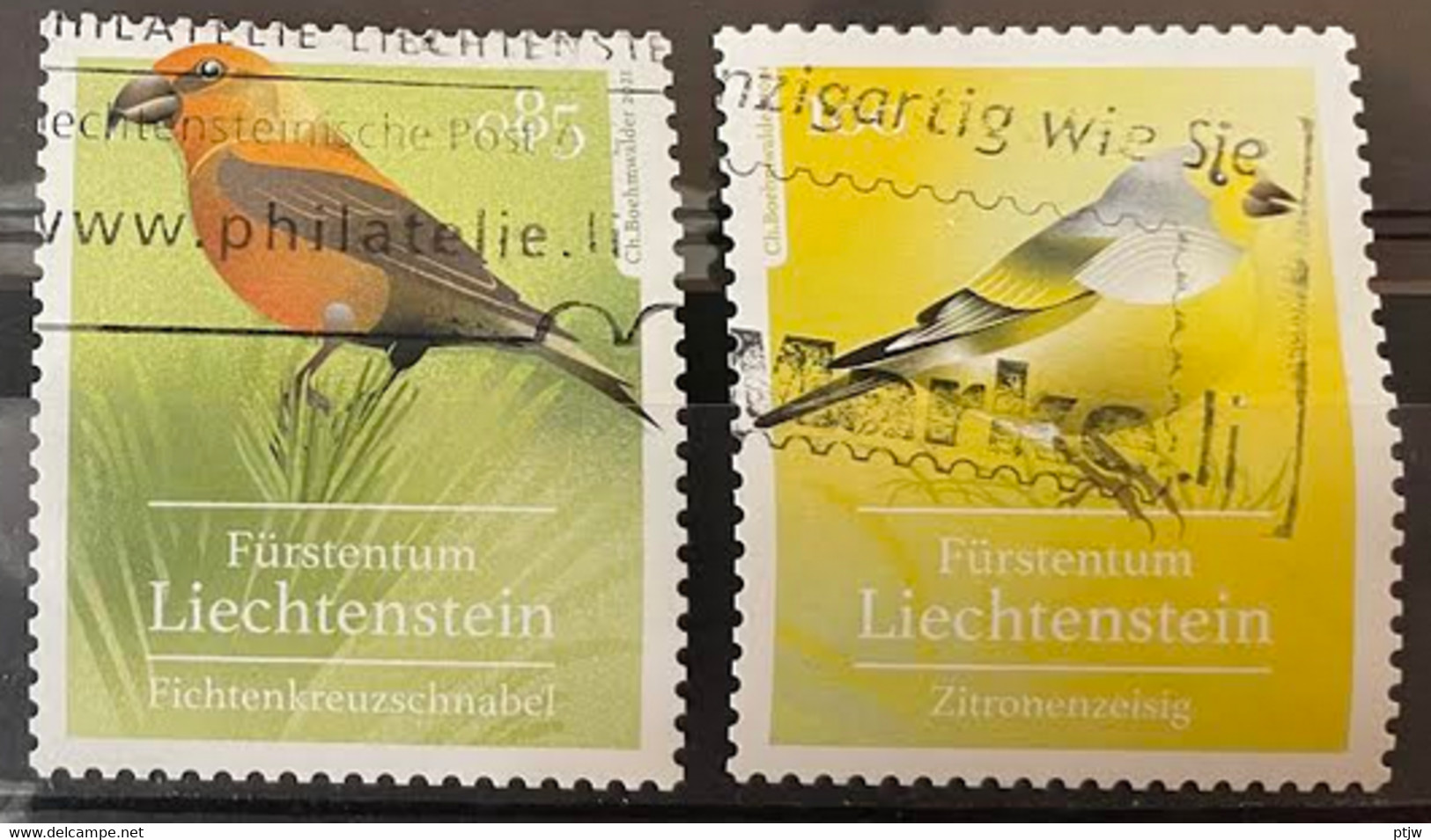 Used Stamp Of Liechtenstein 2021: Animals Birds - Gebraucht