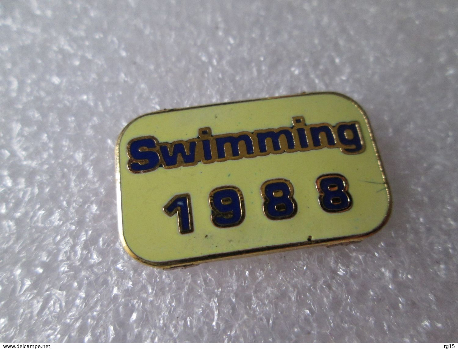 PIN'S      SWIMMING 1988   Email Grand Feu - Nuoto