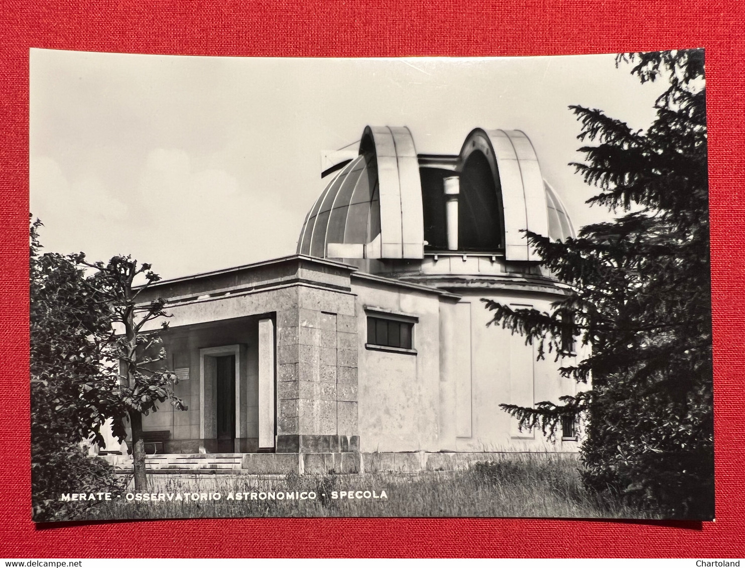 Cartolina - Merate ( Lecco ) - Osservatorio Astronomico - Specola - 1955 Ca. - Lecco