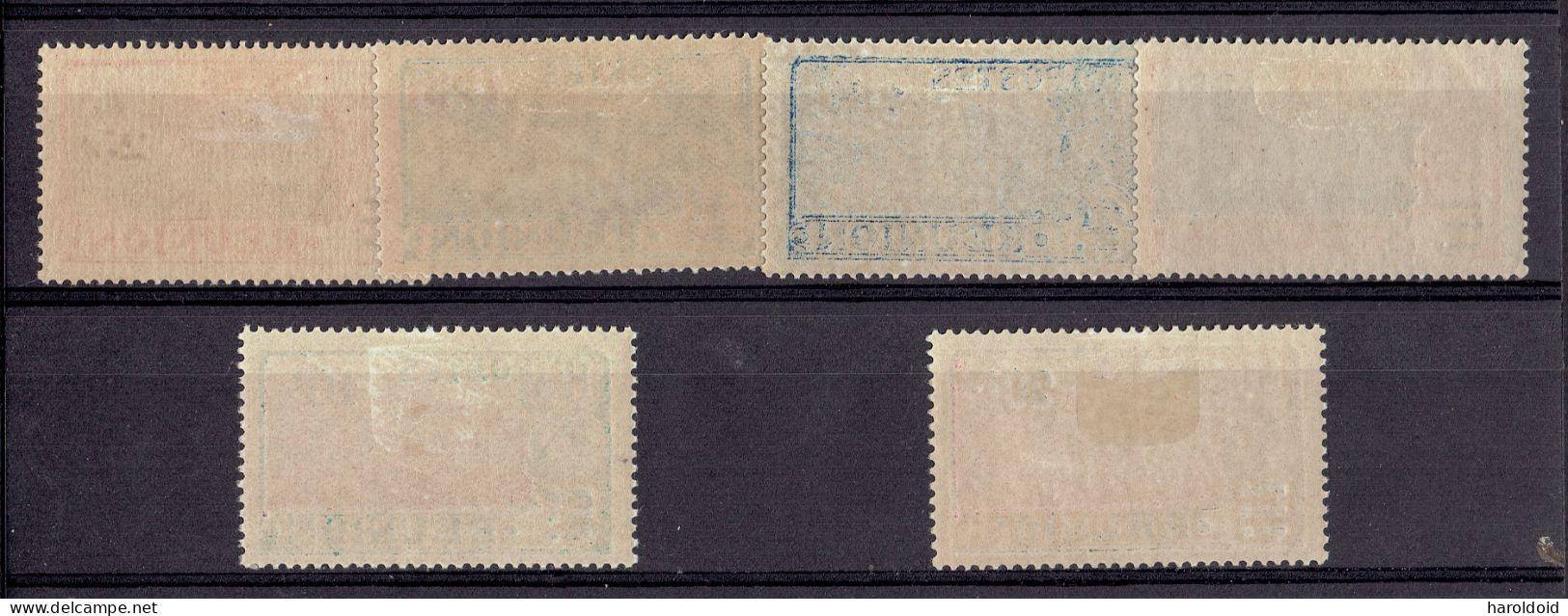 Réunion - N°103/108 X TTB Sauf N°105 XX - 1924 - Andere & Zonder Classificatie