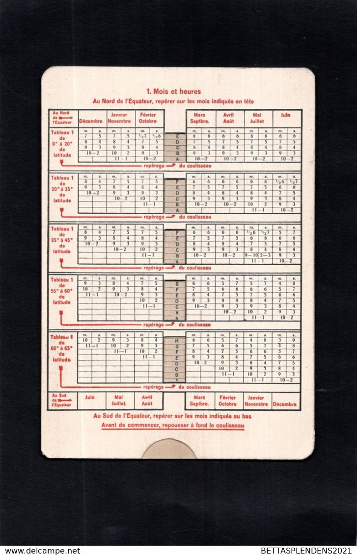 Calculateur De Pose " VOIGHANDER " Avec Tirette - Other & Unclassified