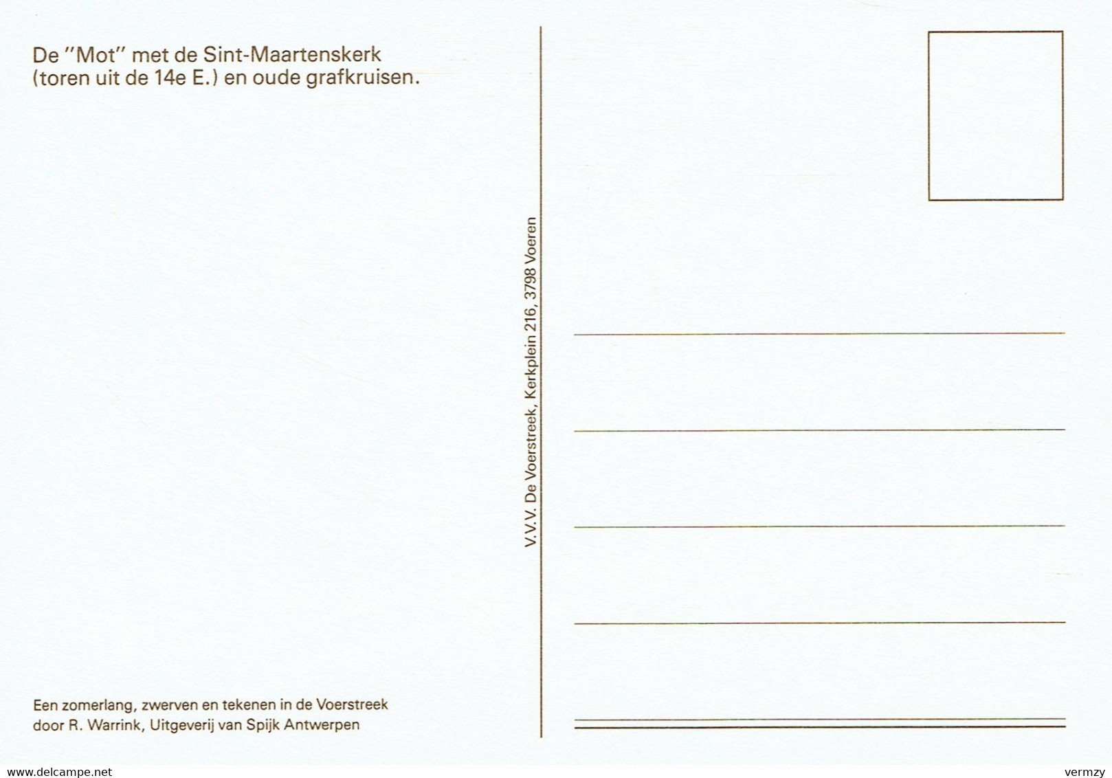 De " Mot " Met De Sint-Maartenskerk - Voeren