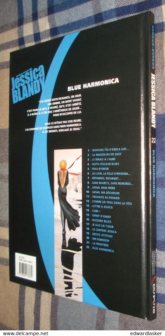 JESSICA BLANDY N°22 : Blue Harmonica - EO Dupuis 2003 - Renaud Dufaux - Jessica Blandy