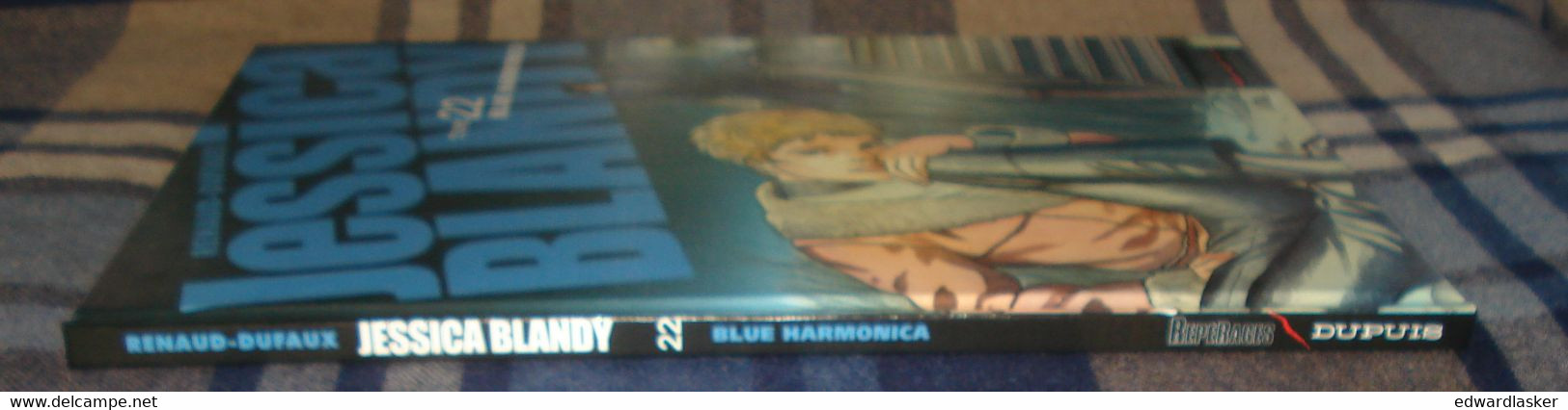 JESSICA BLANDY N°22 : Blue Harmonica - EO Dupuis 2003 - Renaud Dufaux - Jessica Blandy