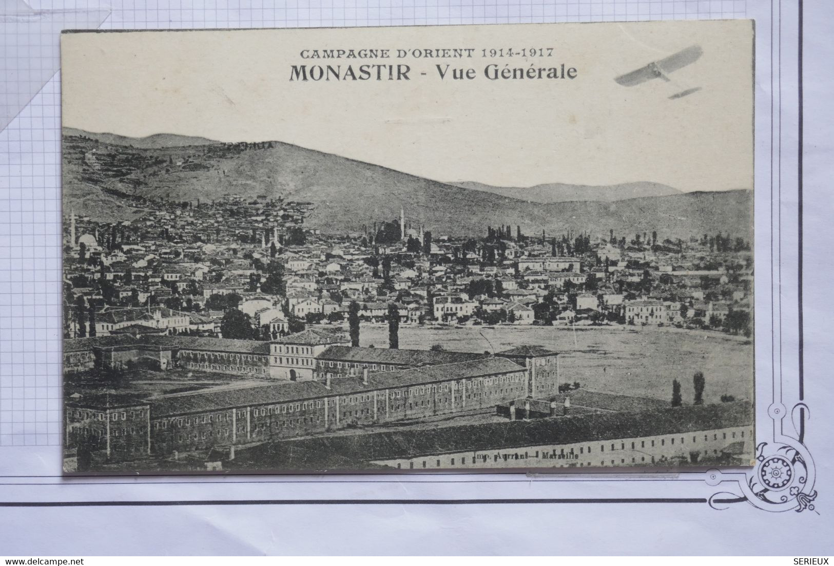 AK5  FRANCE  BELLE CARTE  1909 MONASTIR  CAMPAGNE D ORIENT  +++ VOYAGEE - 1960-.... Brieven & Documenten