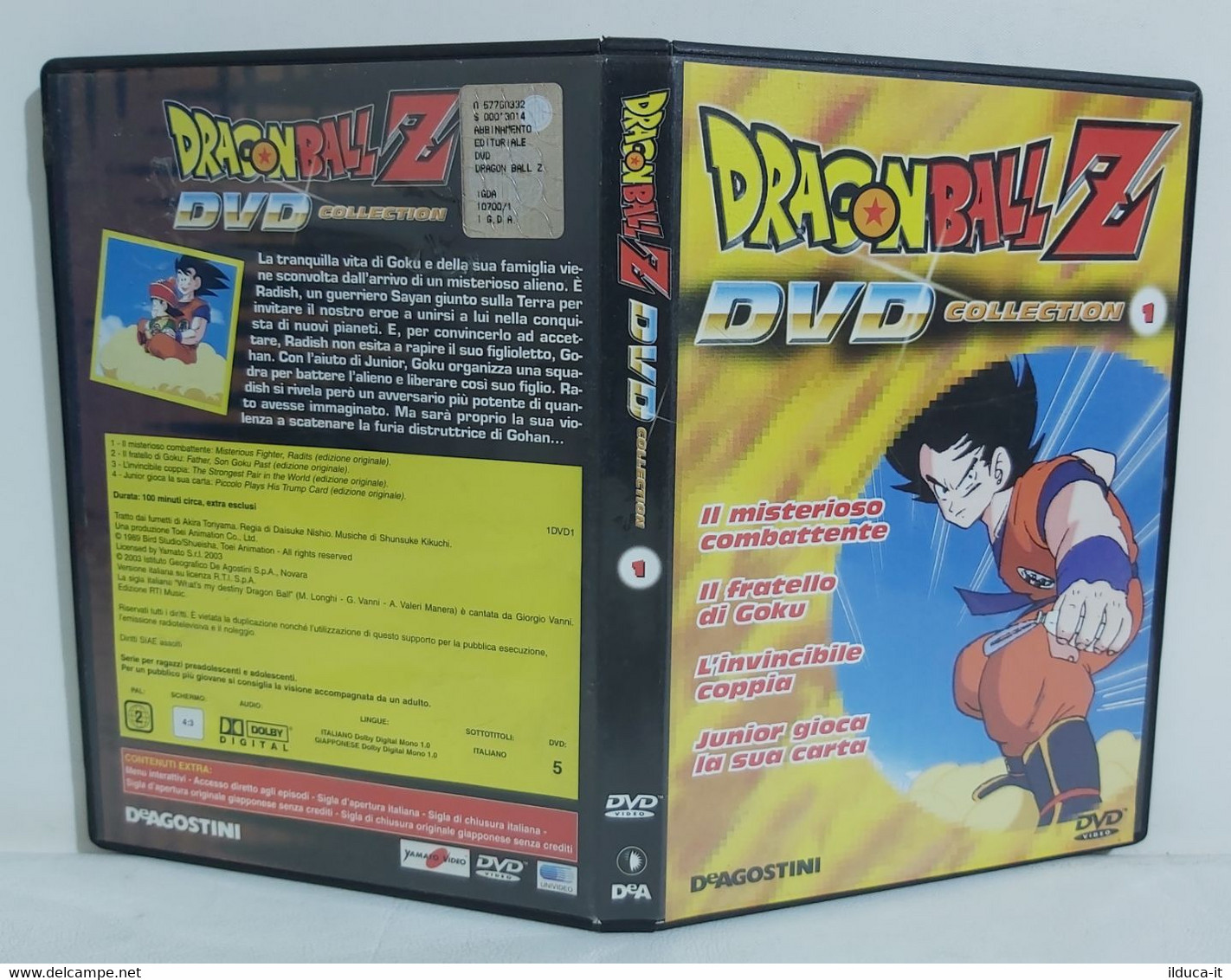 I105094 DVD - Dragon Ball Z Collection N. 1 (ep. 1-2-3-4)- De Agostini / Yamato - Cartoni Animati