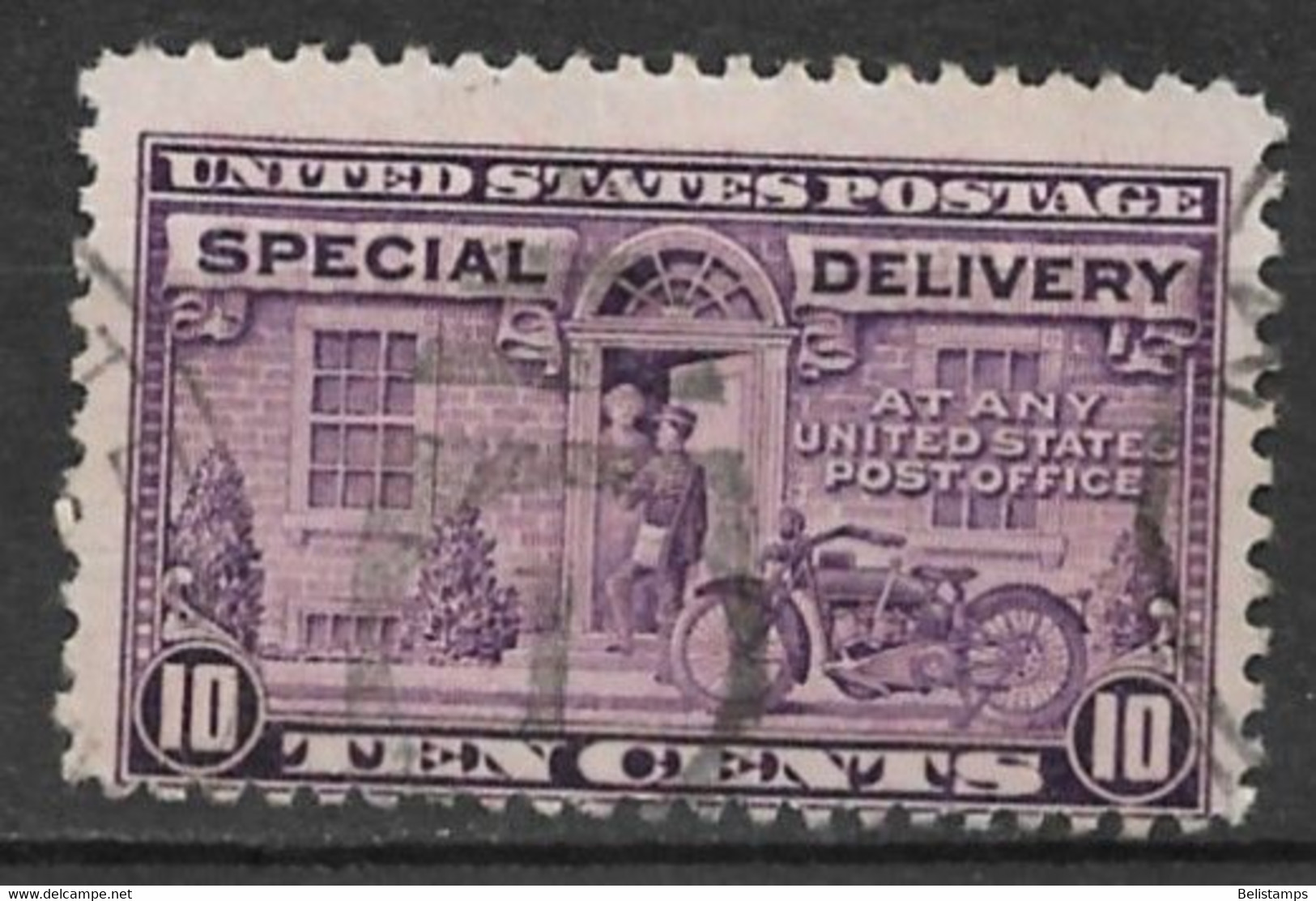 United States 1927. Scott #E15 (U) Postman And Motorcycle  *Complete Issue* - Express & Recommandés