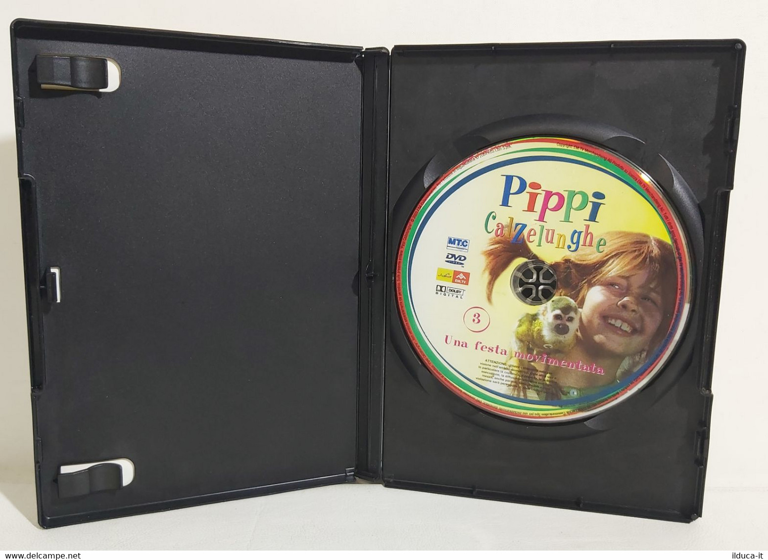 I105380 DVD - PIPPI CALZELUNGHE N. 3 - Una Festa Movimentata - 2004 - Infantiles & Familial