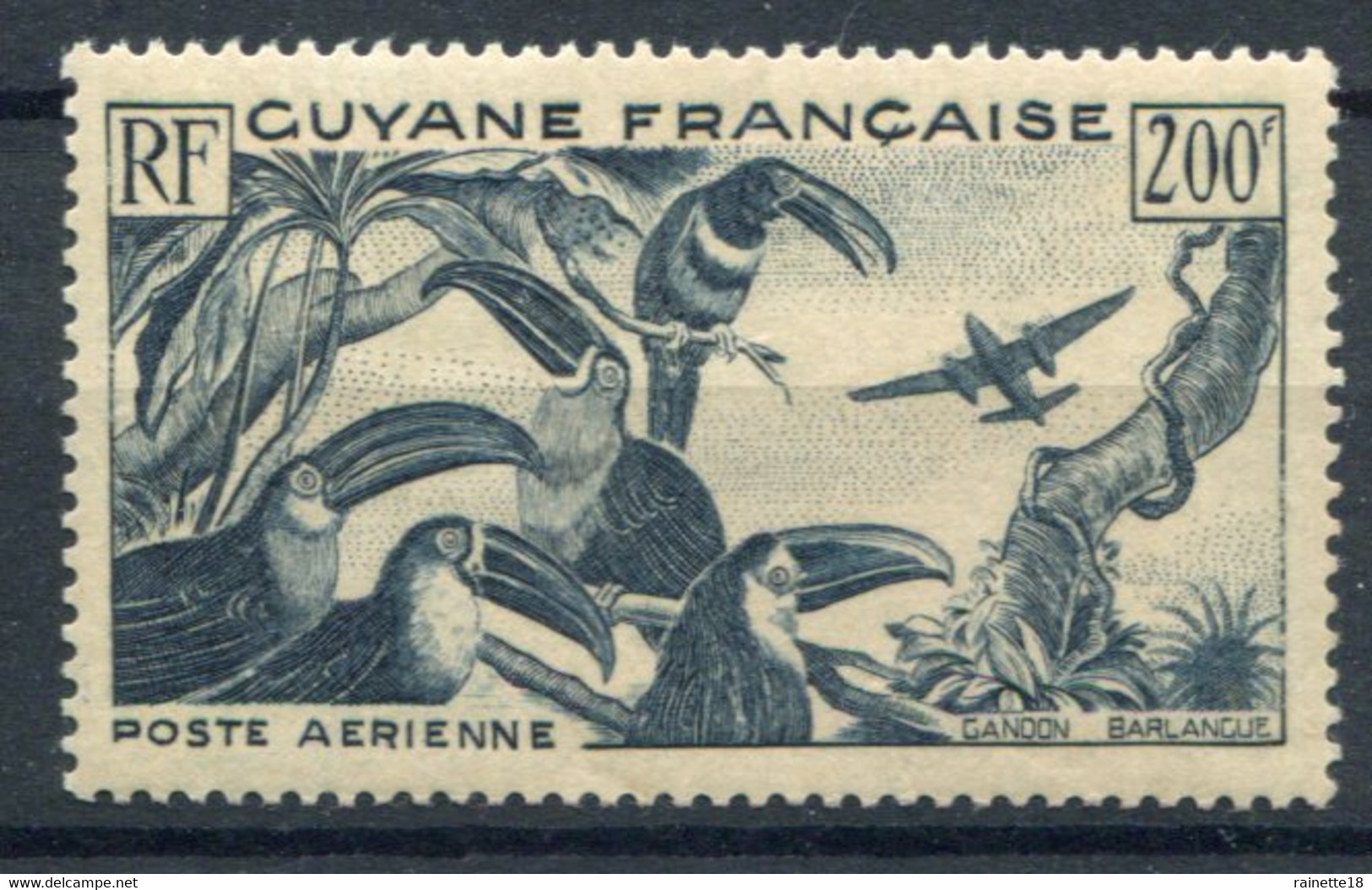 Guyane         PA  37 * - Unused Stamps