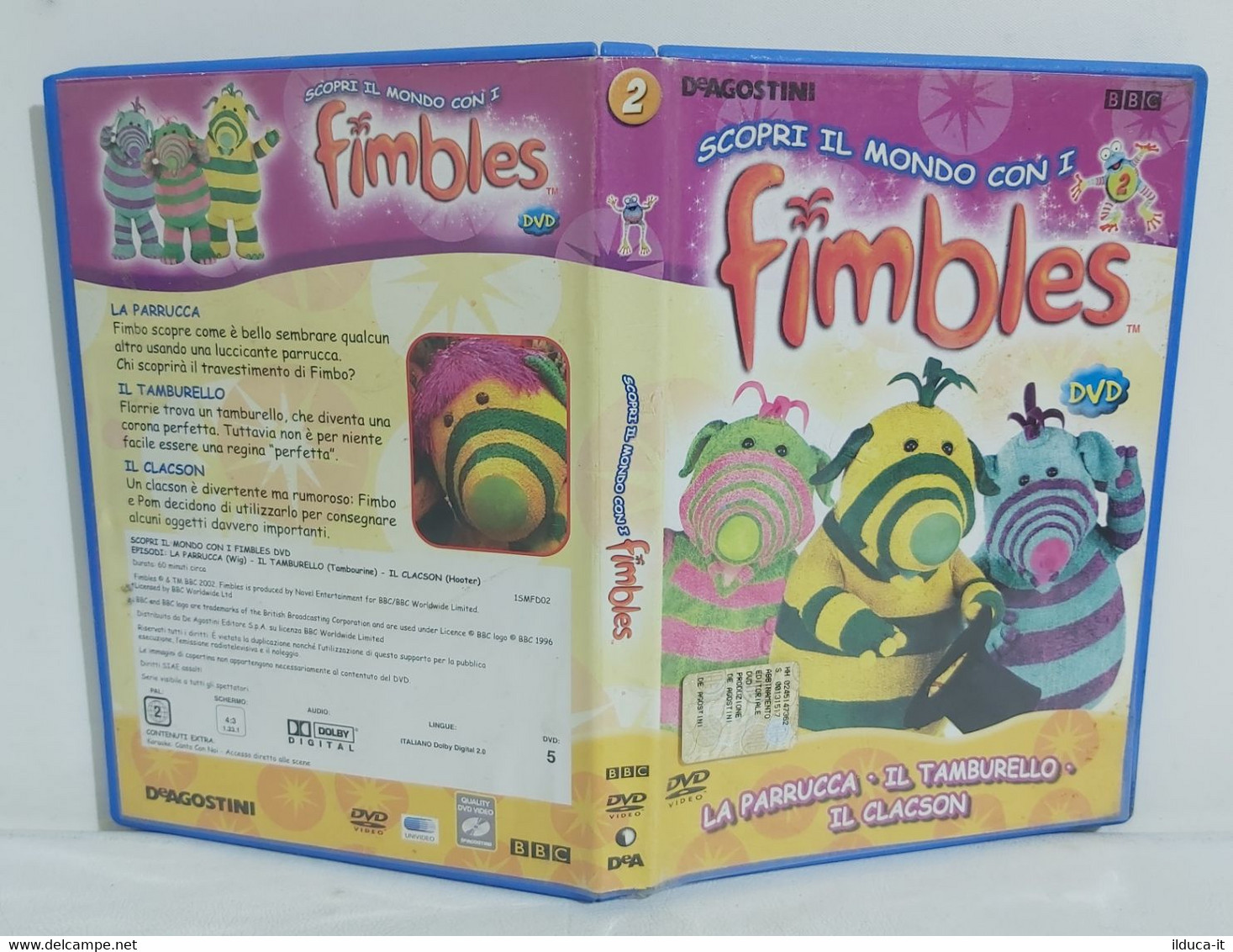 I105391 DVD - Scopri Il Mondo Con I FIMBLES Nr. 2 - De Agostini - Familiari