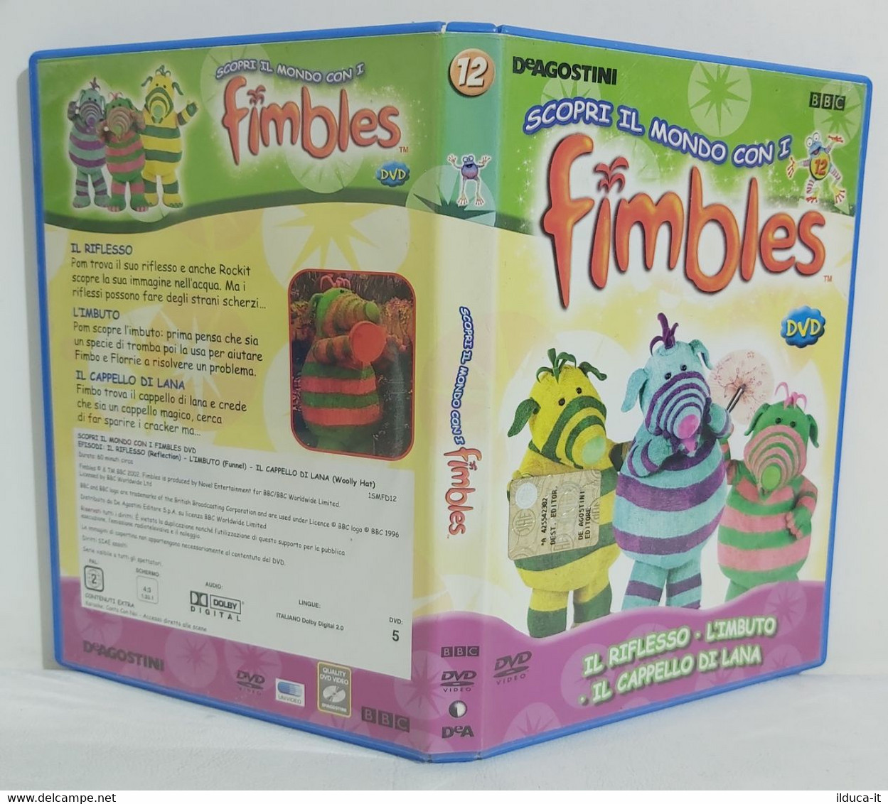 I105392 DVD - Scopri Il Mondo Con I FIMBLES Nr. 12 - De Agostini - Infantiles & Familial