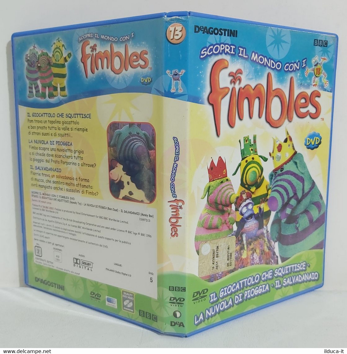 I105393 DVD - Scopri Il Mondo Con I FIMBLES Nr. 13 - De Agostini - Infantiles & Familial