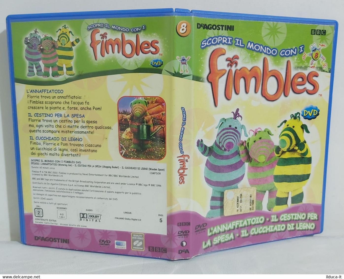 I105394 DVD - Scopri Il Mondo Con I FIMBLES Nr. 8 - De Agostini - Infantiles & Familial