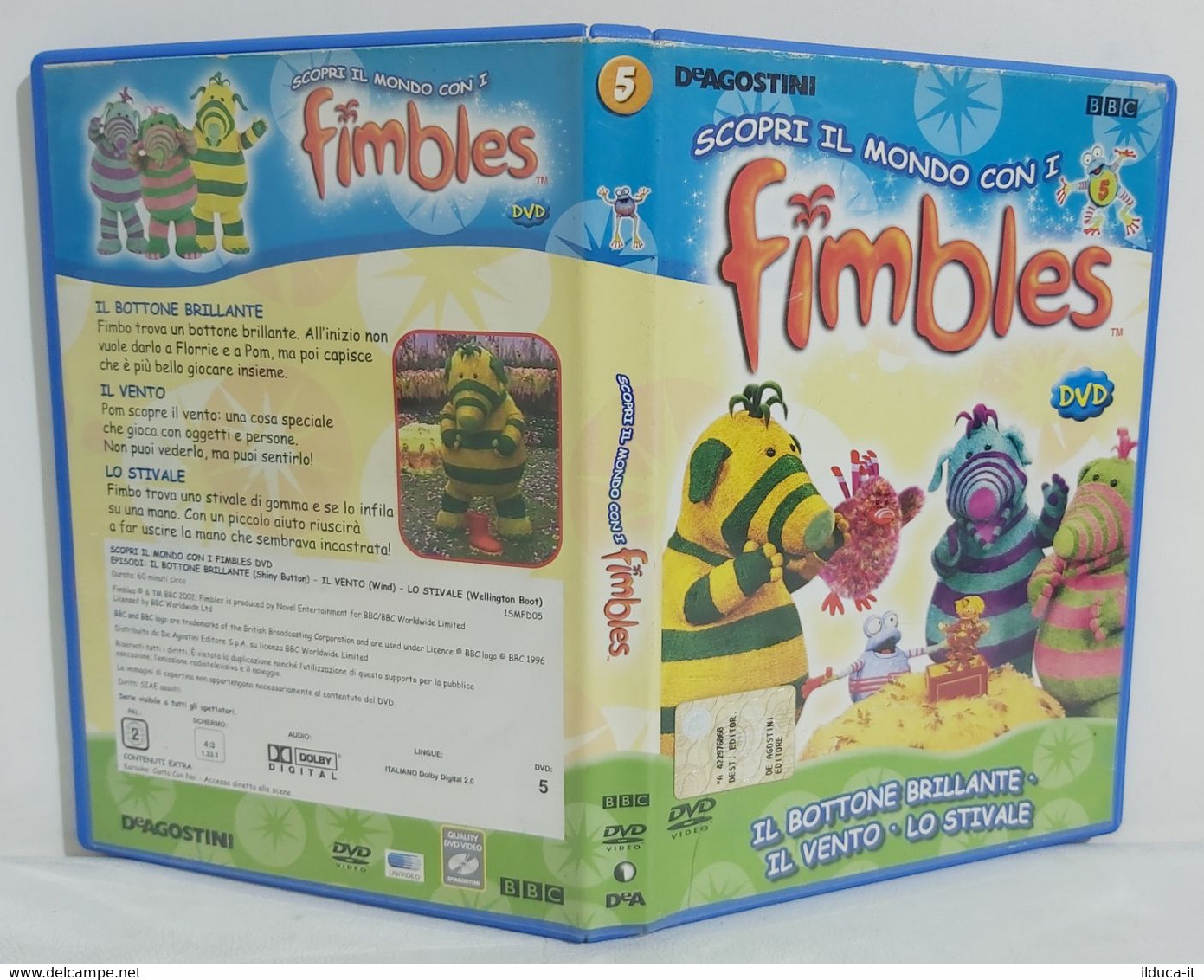 I105395 DVD - Scopri Il Mondo Con I FIMBLES Nr. 5 - De Agostini - Infantiles & Familial