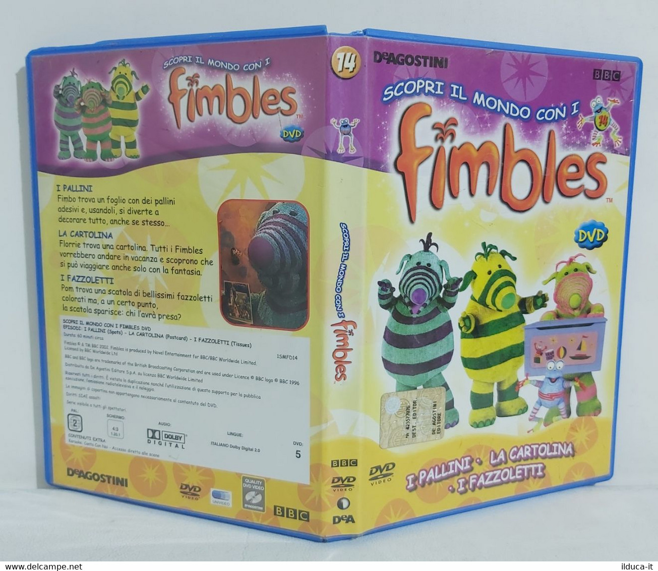 I105396 DVD - Scopri Il Mondo Con I FIMBLES Nr. 14 - De Agostini - Infantiles & Familial