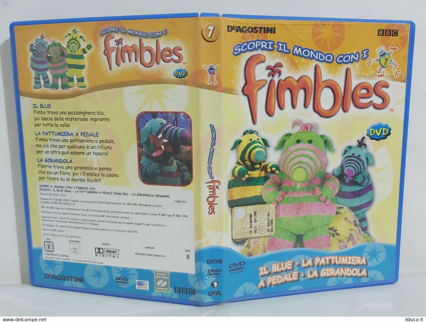 I105398 DVD - Scopri Il Mondo Con I FIMBLES Nr. 7 - De Agostini - Infantiles & Familial