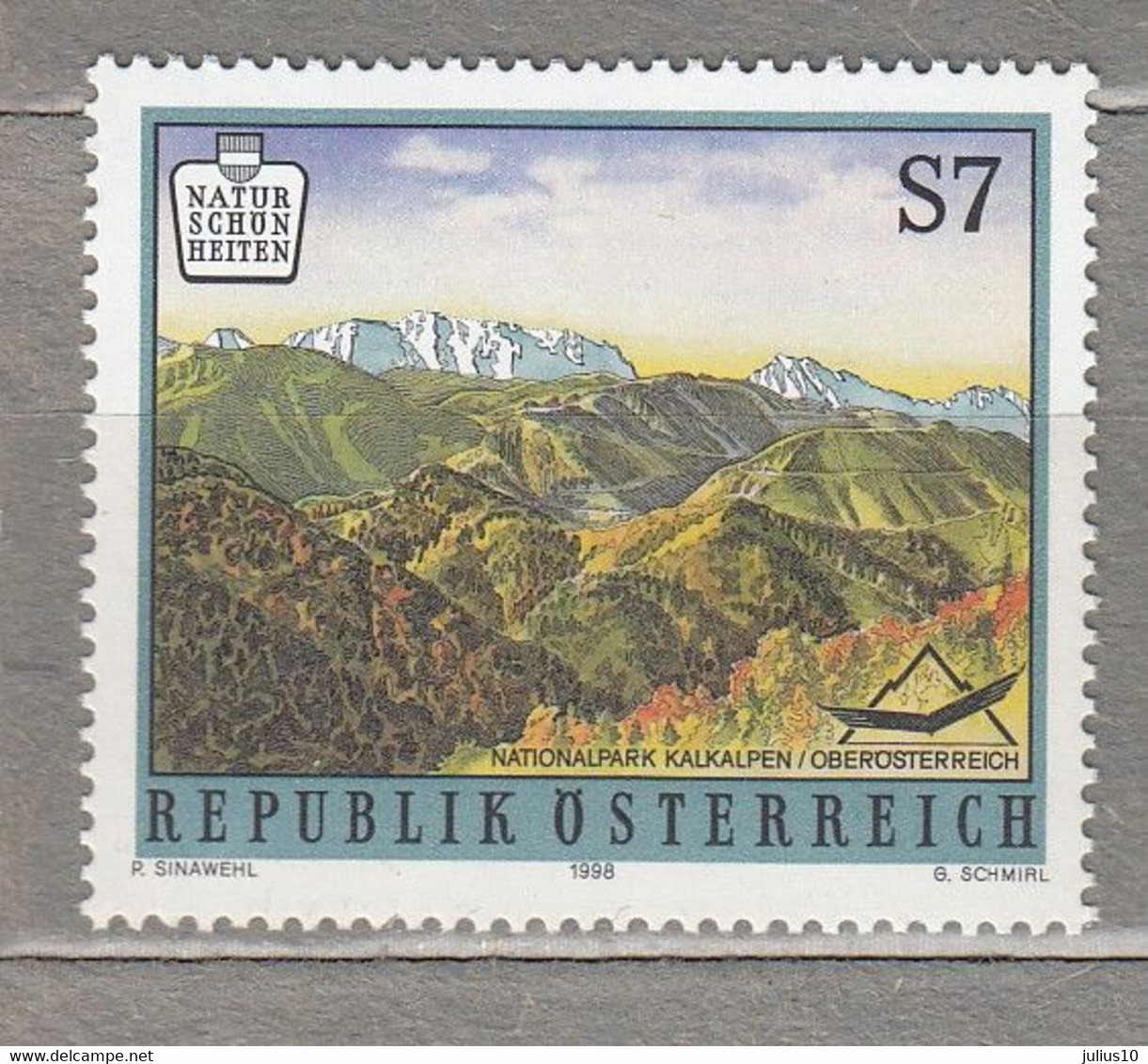 AUSTRIA OSTERREICH 1998 Nature Mountains MNH(**) Mi 2242 #32950 - Ongebruikt