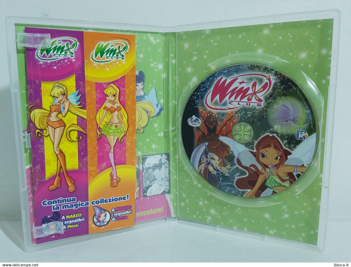 I105401 DVD - Winx Club - Seconda Stagione Puntate 10-11-12 - SEGNALIBRI Stella - Cartoni Animati