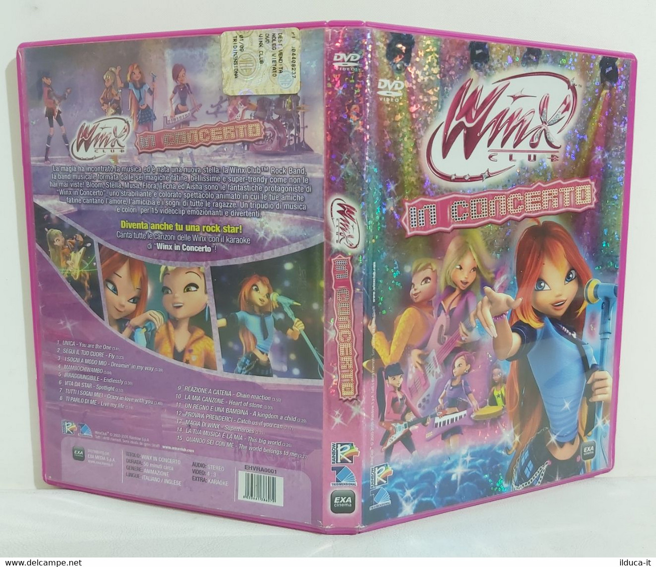 I105403 DVD - Winx Club In Concerto - Animatie