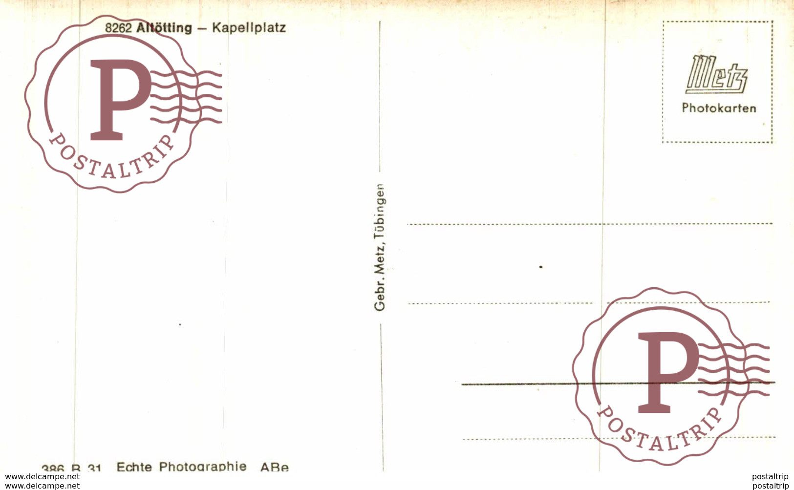 ALTOTTING KAPELLPLATZ - Altoetting