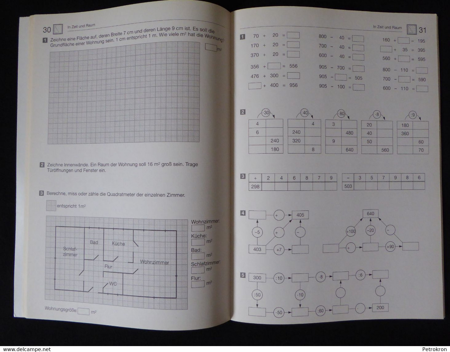 Schöningh Arbeitsheft Xalando Abenteuer Mathematik Klasse 3 Grundschule Retro 1996 - Schulbücher