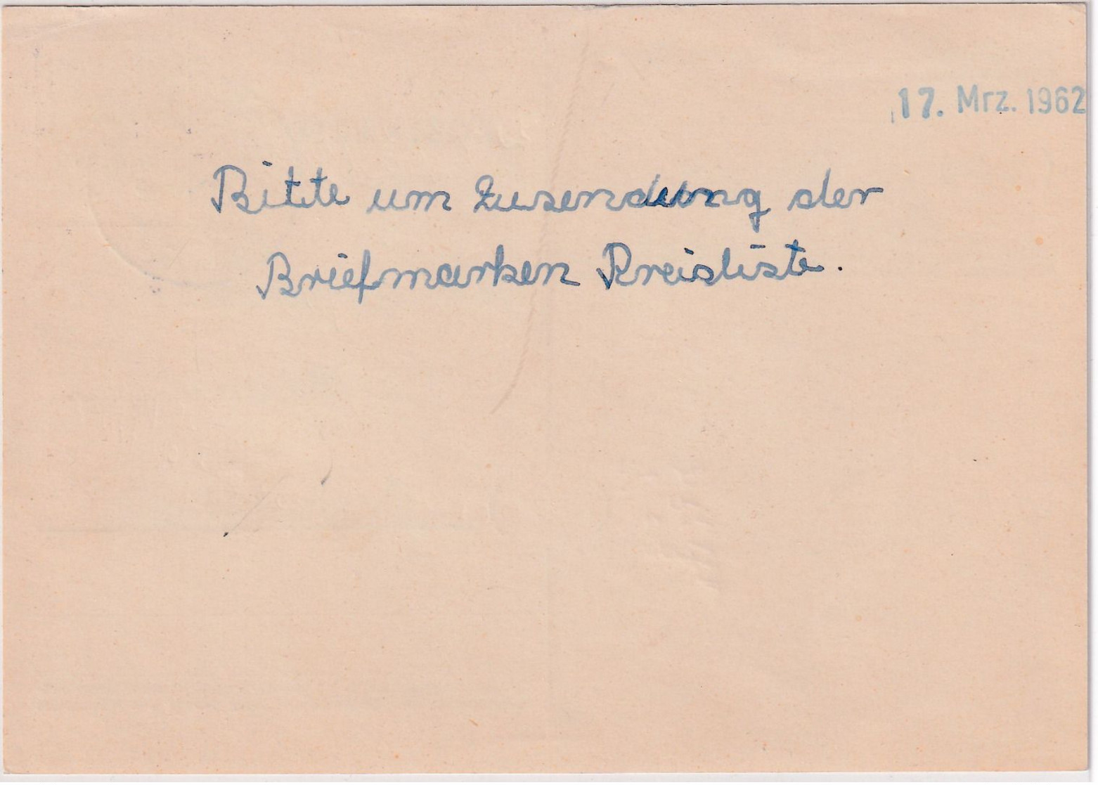 BRD - Darup ü. Dülmen Poststelle I Karte N. Ingolstadt 1962 - Other & Unclassified