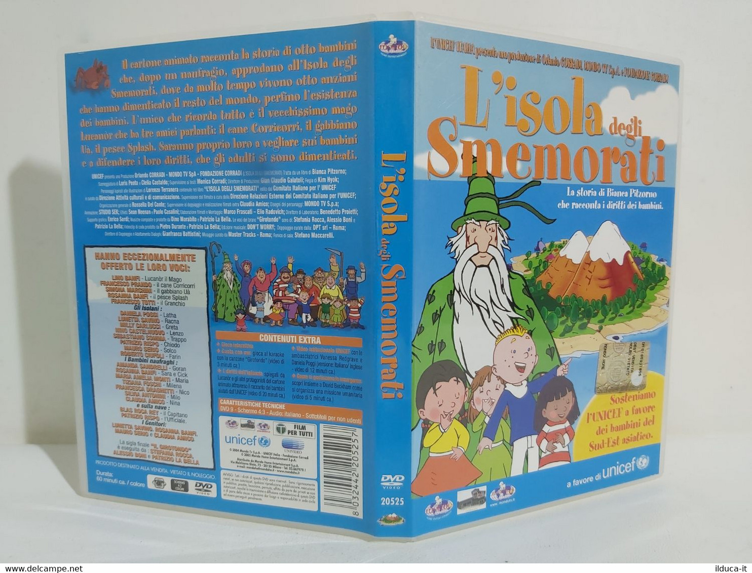 I105096 DVD - L'isola Degli Smemorati - La Storia Di Bianca Pitzorno - Cartoons