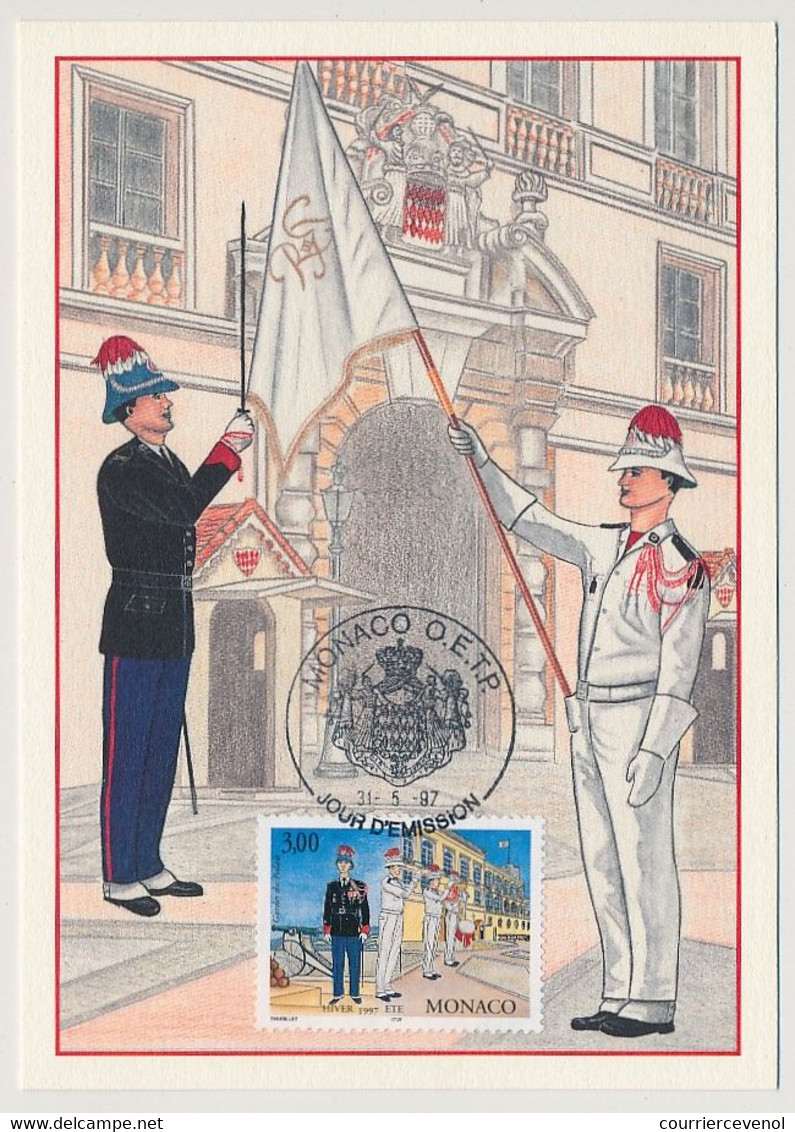 MONACO - Carte Maximum - 3,00f Carabiniers De SAS Le Prince Rainier III - Monaco OETP - 31/5/1997 - Cartes-Maximum (CM)