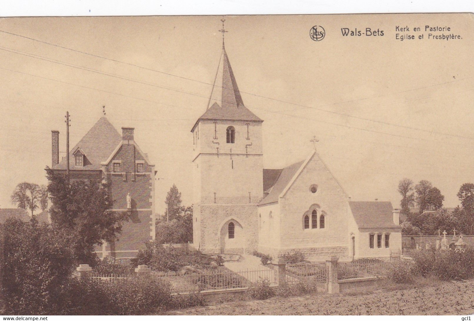 Landen -Walsbets - Kerk En Pastorie - Landen