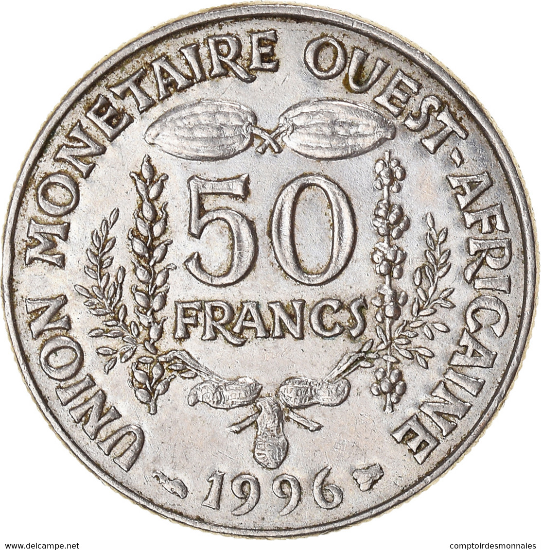 Monnaie, Communauté économique Des États De L'Afrique De L'Ouest, 50 Francs - Ivory Coast