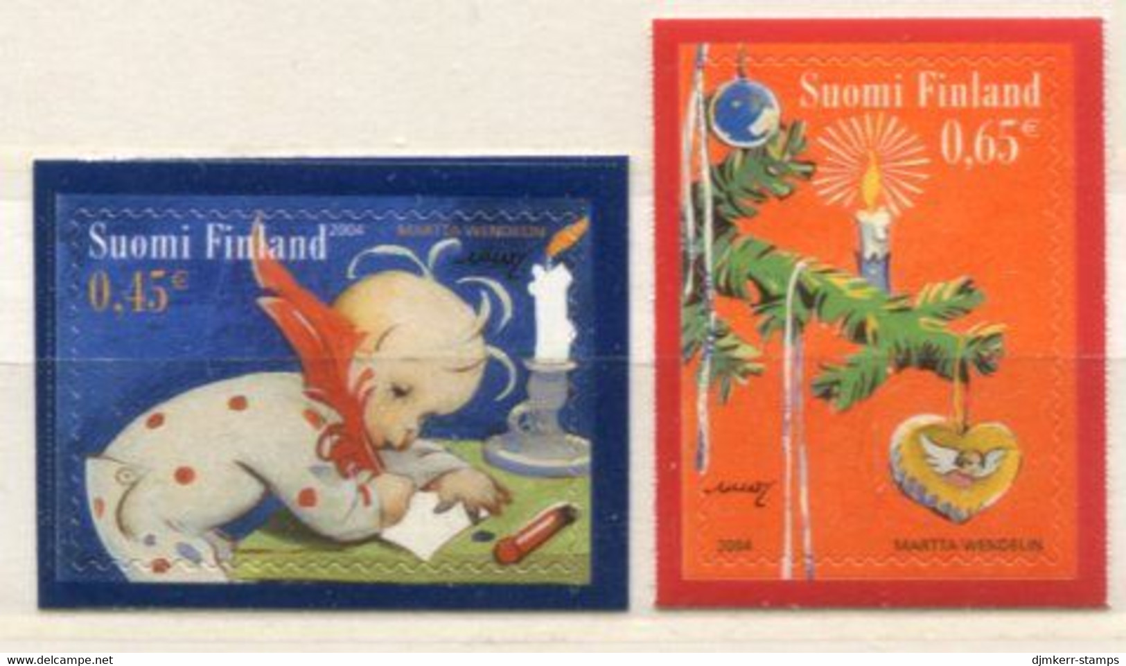 FINLAND 2004 Christmas MNH / **.  Michel  1725-26 - Nuevos