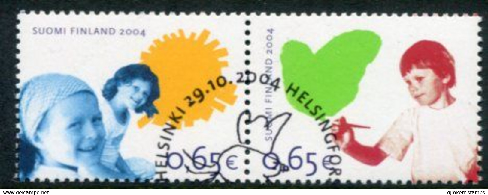 FINLAND 2004 Children's Rights Used..  Michel  1723-24 - Usati