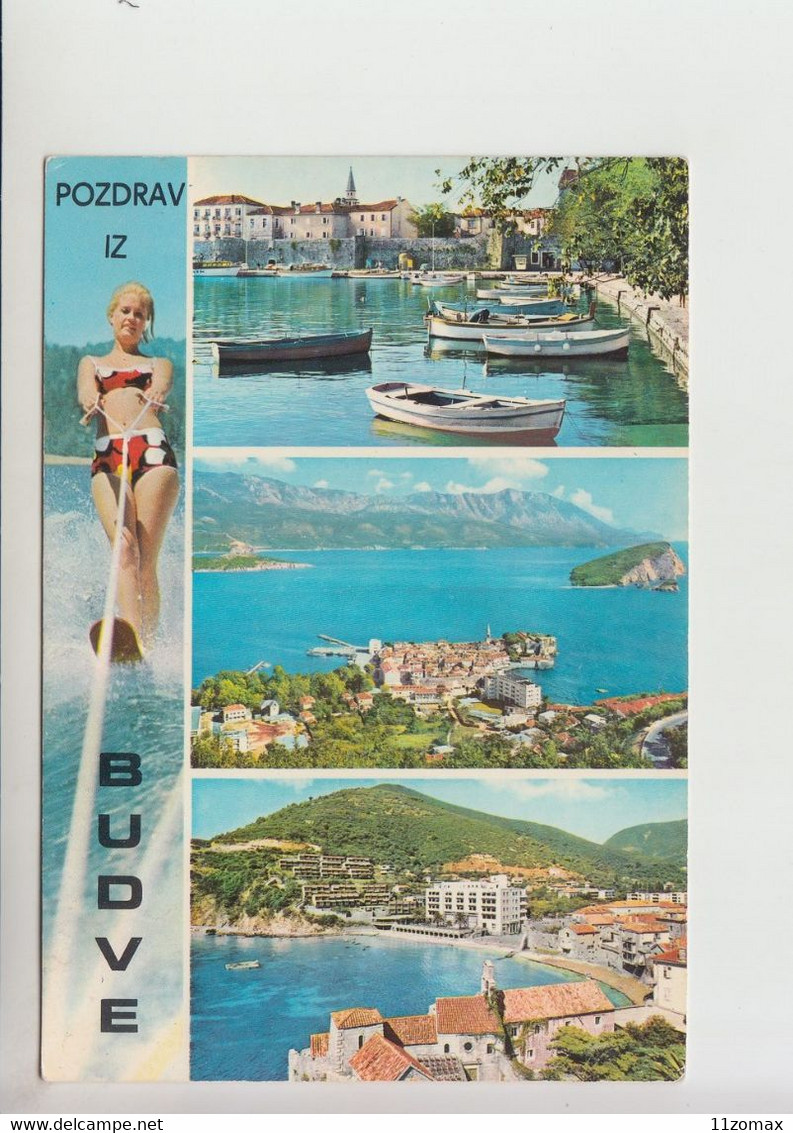 Budva Montenegro, One Ski - Water Skiing, Ski Nautique (ws032) - Wasserski