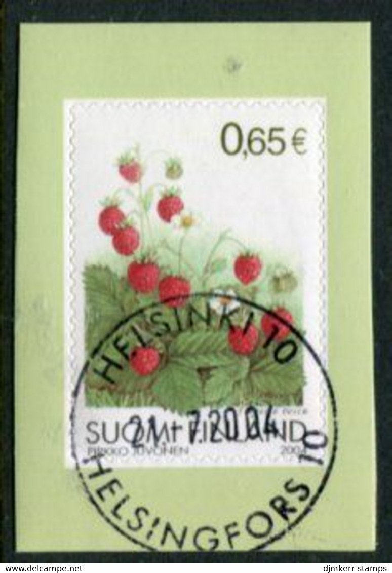 FINLAND 2004  Wild Strawberries Used.  Michel  1708 - Usati