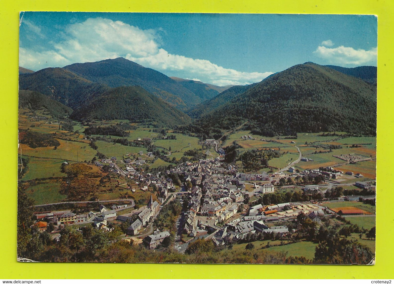 65 Vallée D'Aure N°84 Très Belle Vue Générale D'ARREAU En 1971 - Vielle Aure