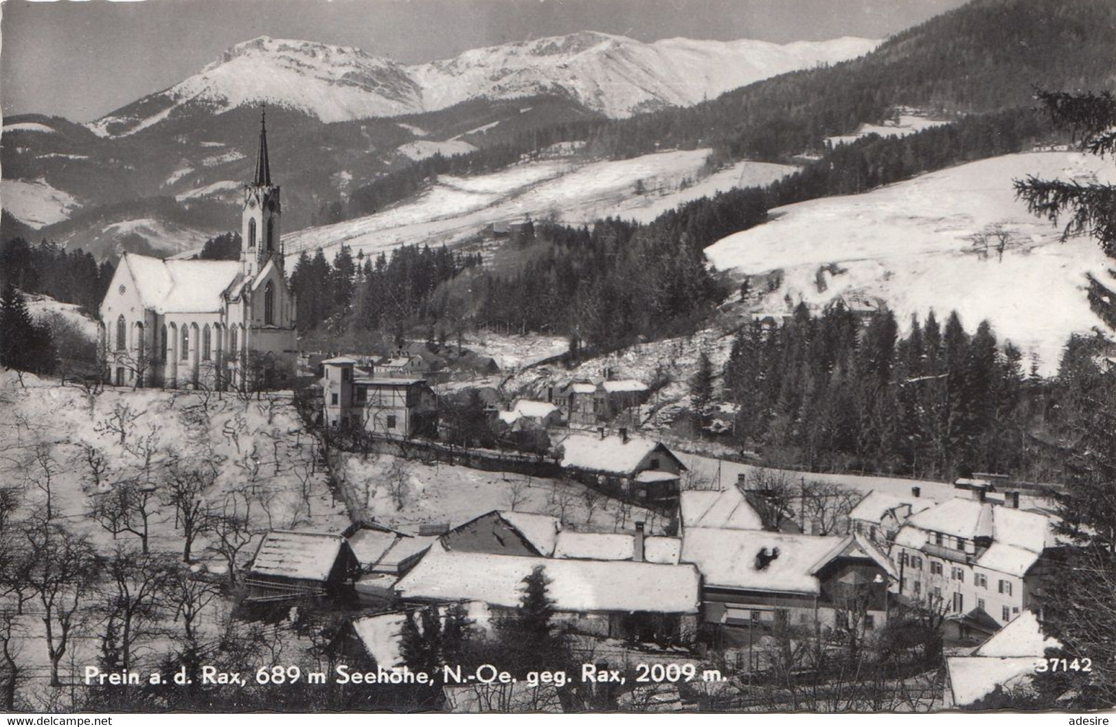 PREIN A.d. RAX (Niederösterreich) - Fotokarte Gel. 1968 - Raxgebiet