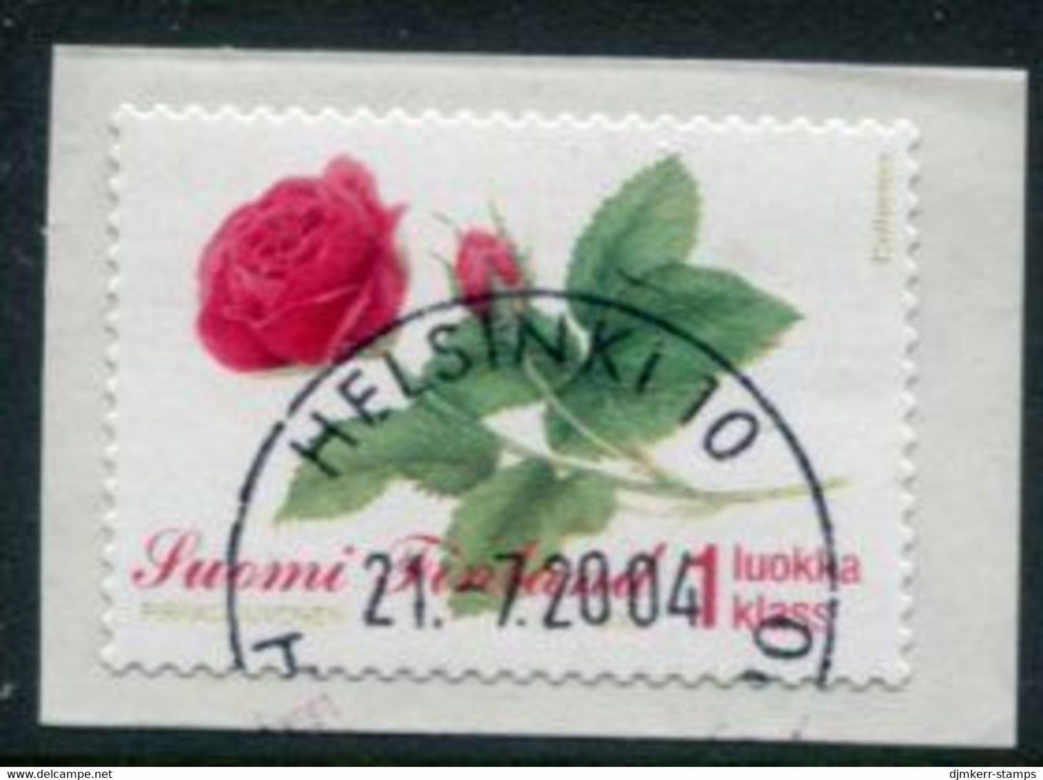 FINLAND 2004 Rose Used.  Michel  1697 - Used Stamps