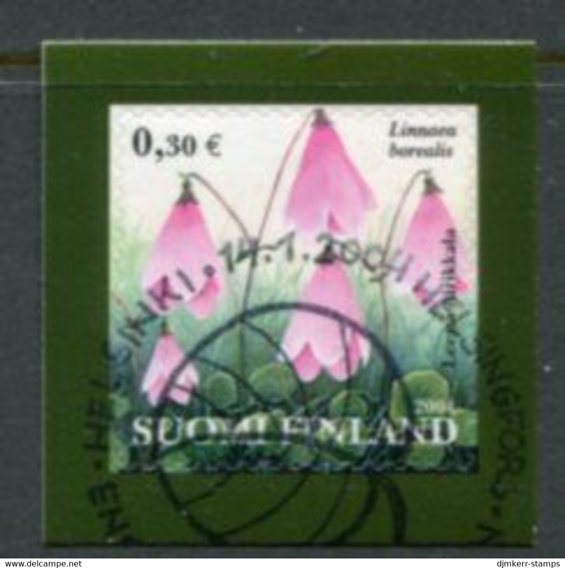 FINLAND 2004 Twinflower Used.  Michel  1696 - Used Stamps