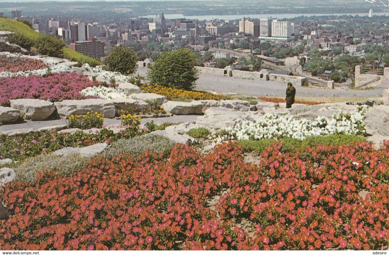 HAMILTON (Canada, Ontario) - Beautiful View Of The City, Fotokarte Gel. 1970, 4 Fach Frankierung - Hamilton