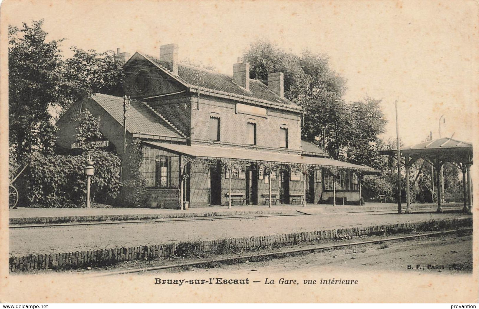 BRUAY-sur-l'ESCAUT - La Gare, Vue Intérieure - Bruay Sur Escaut