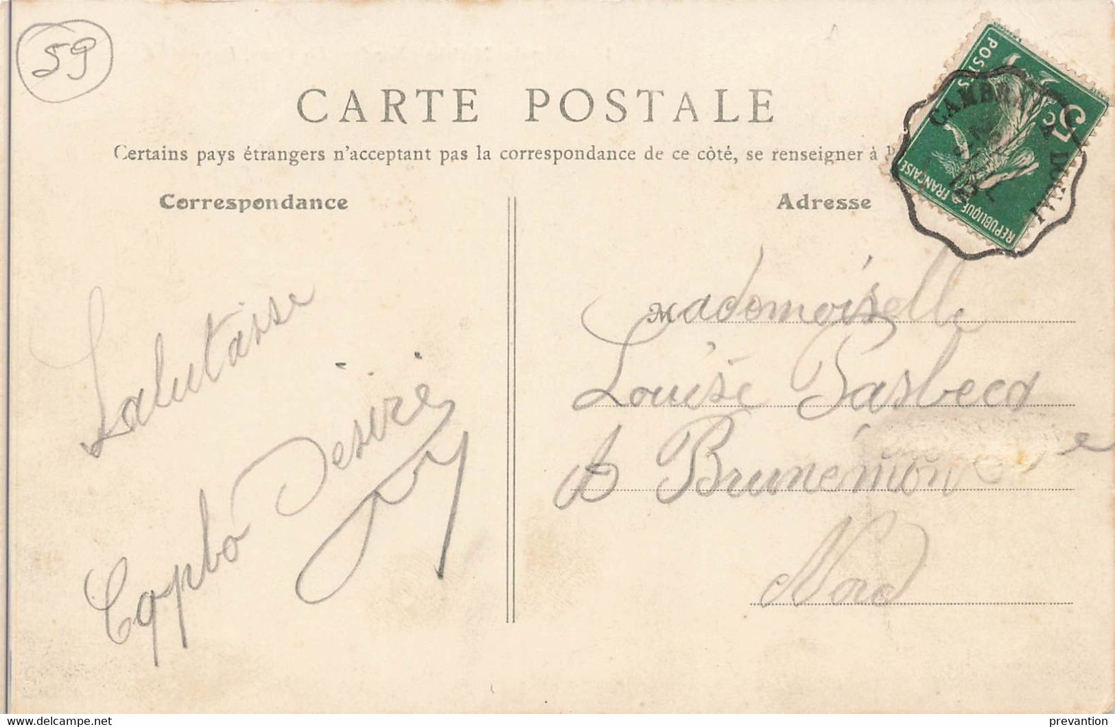 SIN-le-NOBLE (Nord) - La Gare, Ligne De Cambrai - Carte Animée Et Circulé En 1912 - Sin Le Noble