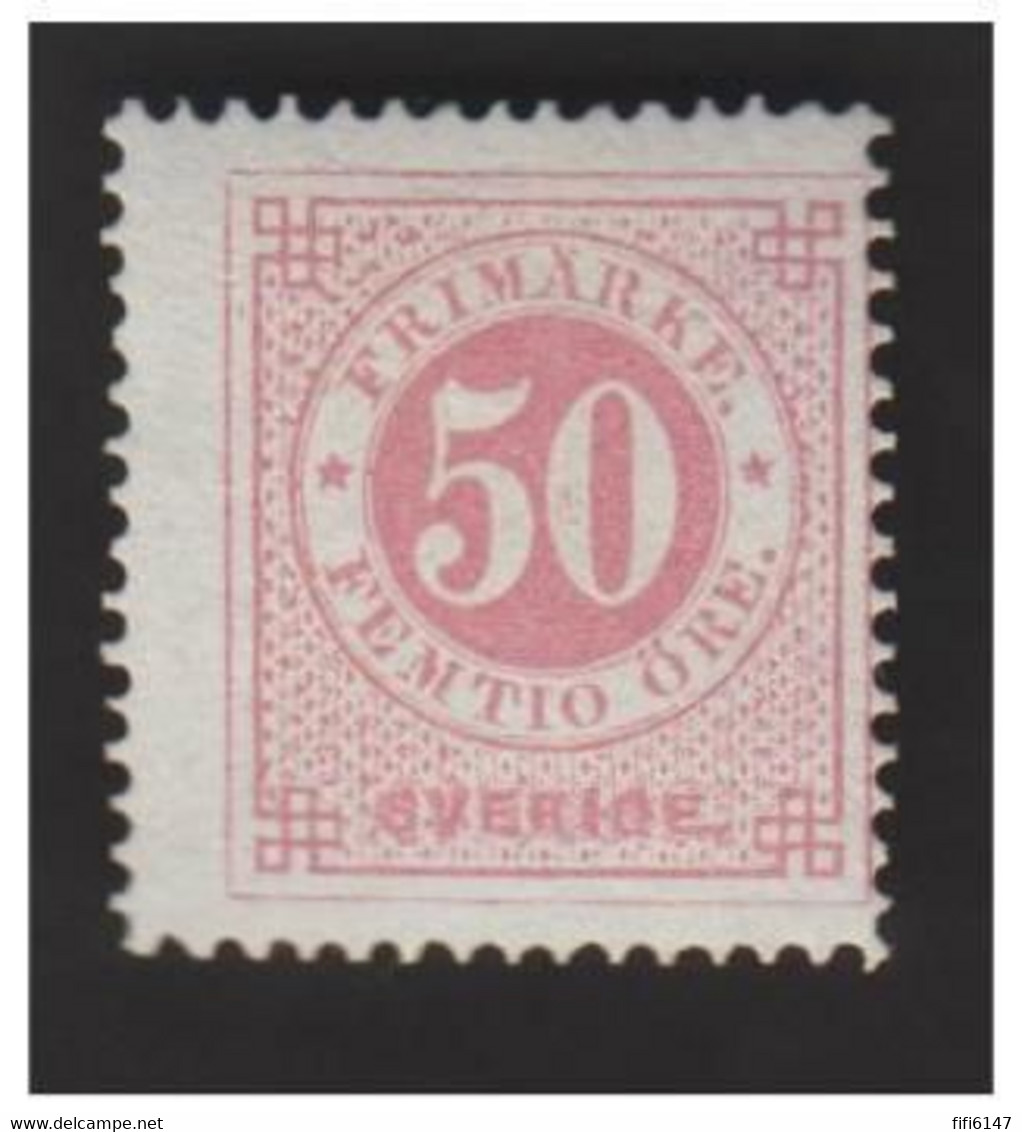 SUEDE -- FACIT N° 26* -- COTE 7500 COURONNES - Unused Stamps