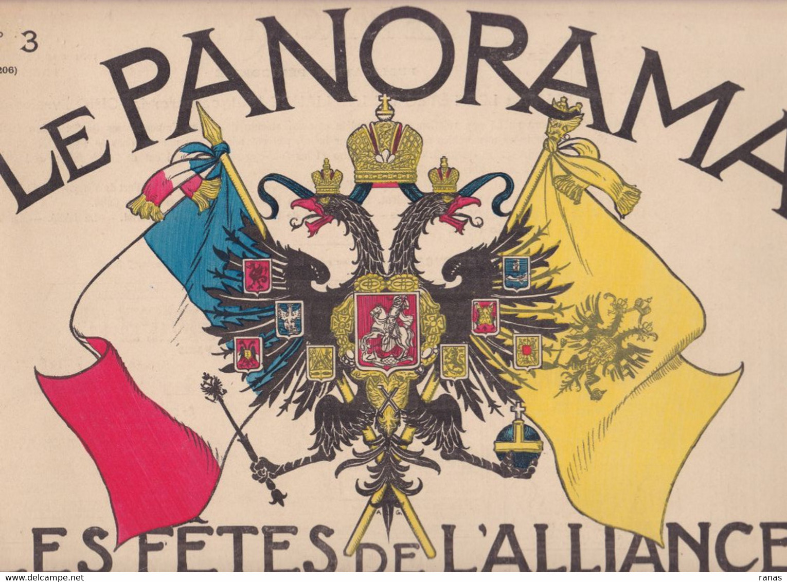 Revue Le Panorama N° 3 De 1901 Dunkerque Compiègne Reims Visite Du Tsar Et De La Tsarine De Russie - 1900 - 1949