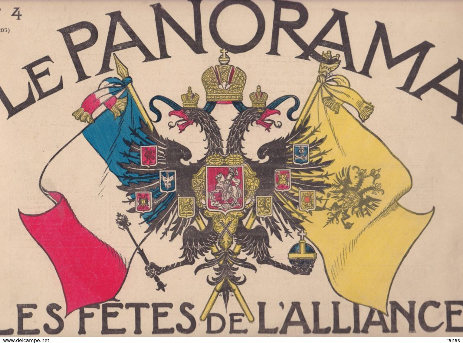 Revue Le Panorama N° 4 De 1901 Dunkerque Compiègne Reims Visite Du Tsar Et De La Tsarine De Russie - 1900 - 1949